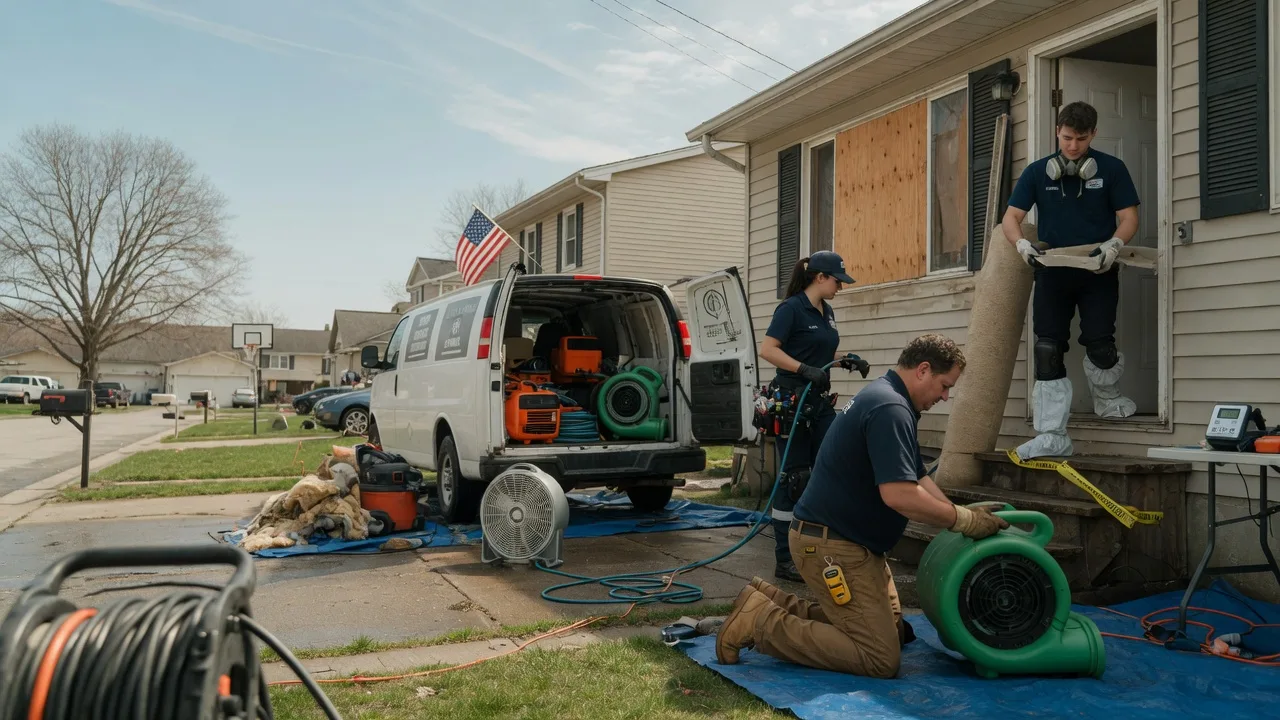 Water Damage Restoration in Webster, IA near me